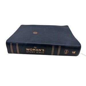 2017 NKJV Woman's Study Bible Thomas Nelson LeatherSoft Full Color Indexed